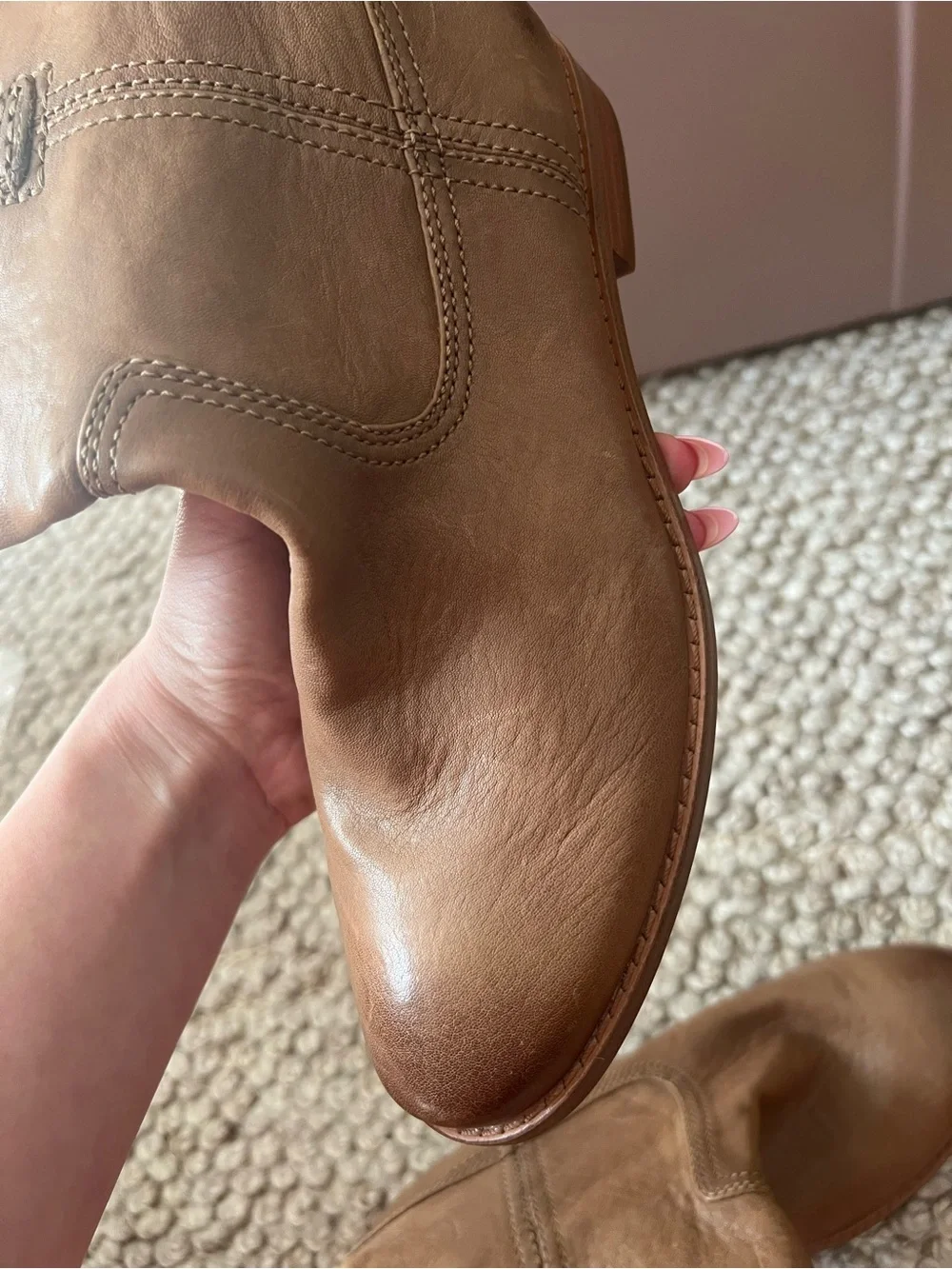 Frye leather boots